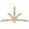 Ekena Millwork Davenport Rough Sawn Timber Gable Bracket, Douglas Fir, 96"W x 52"H x 2"D x 6"F, 13/12 Pitch GBW096X52X0206DAV00RDF - alternate 1